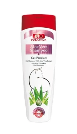 Biopetactive Aloe Vera Özlü Kedi Şampuanı 400 Ml - Doğal, Nemlendirici ve Parabensiz Bakım ürün görseli 1