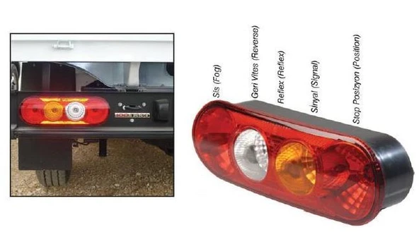 STOP LAMBA CAMI 12V FORD TRANSIT YM. KMY V347 08- ürün görseli 1