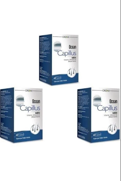 Ocean Capillus Men 60 Tablet 3 Adet ürün görseli 1