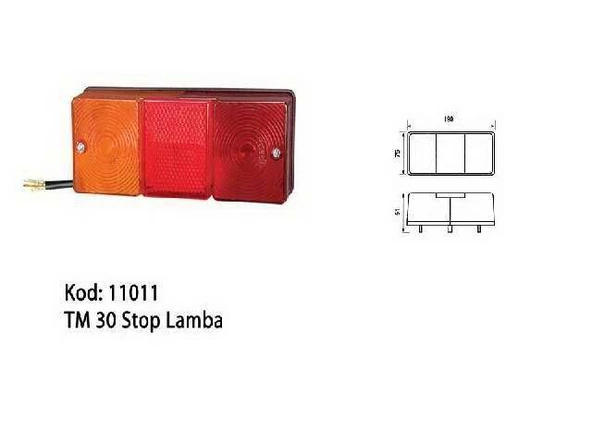 STOP LAMBA EM BMC TM 30 ürün görseli 1