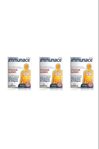Immunace 30 Tablet 3 Adet ürün görseli 1