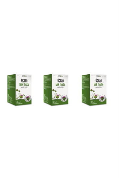 Ocean Milk Thistle 30 Tablet 3 Adet ürün görseli 1