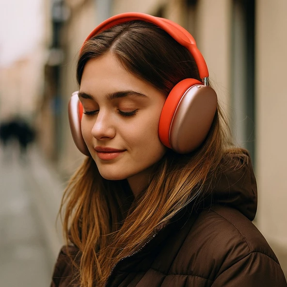 P9 Bluetooth Kablosuz Stereo Kulaklık Kırmızı ürün görseli 1