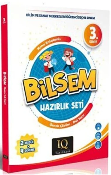 3. Sınıf Bilsem Hazırlık Seti IQ Yayınları ürün görseli 1