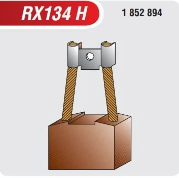 RX134H 24V  MARŞ KÖMÜRÜ  DEV FATİH KAMYON FATIH CATERPILLER 10,5X36,6X24,4 (DELCO TİPİ) ürün görseli 1