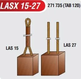 JASX52 12V MARŞ KÖMÜRÜ  DAIHATSU-MAZDA-SUZUKI-TOYOTA6,5X13X14 NIPPON DENSO TİPİ ürün görseli 1