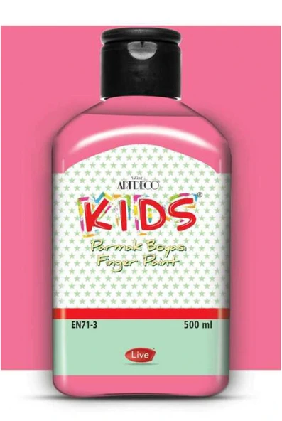 Lisans Artdeco Parmak Boya 500 ml  Pembe LV-Y-118L-335 ürün görseli 1
