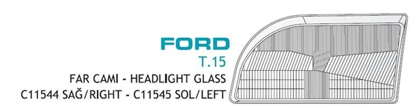 FAR CAMI FORD MINİBÜS TRANSIT T15 SAĞ ürün görseli 1