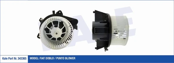 KALORİFER MOTORU (BLOWER) 12V FIAT DOBLO / PUNTO ürün görseli 1