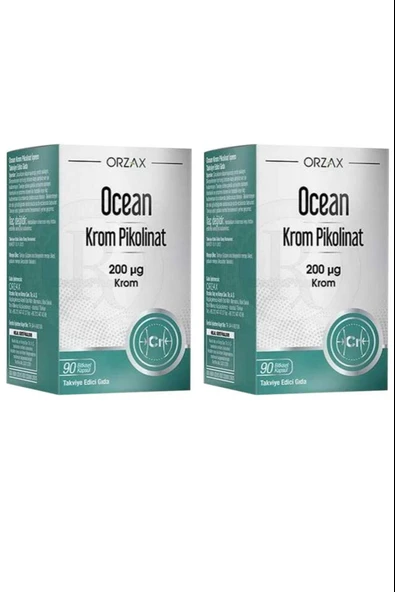 Ocean Krom Pikolinat 20 Mcg 90 Kapsül 2 Adet ürün görseli 1