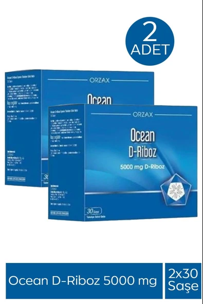 Ocean D-riboz 5000 Mg 30 Saşe 2 Adet ürün görseli 1