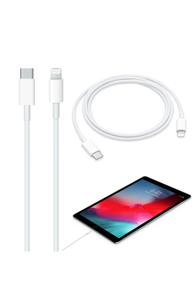 Apple USB-C - Lightning Kablosu (1 m) - MUQ93ZM/A - MM0A3ZM/A (Apple Türkiye Garantili) ürün görseli 1