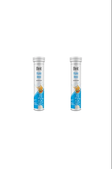 Ocean Efervit Vitamin Mineral 20 Efervesan Tablet 2 Adet ürün görseli 1