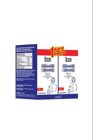 Ocean Glukozamin Komplex 60 Tablet 2 Adet ürün görseli 1