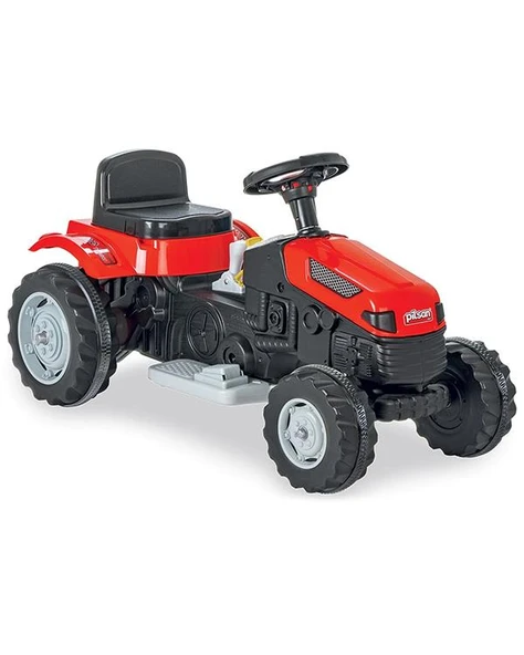 Pilsan Pedallı Active Traktör Kırmızı - Resim 2