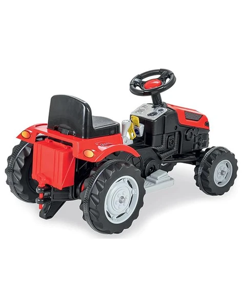 Pilsan Pedallı Active Traktör Kırmızı - Resim 3