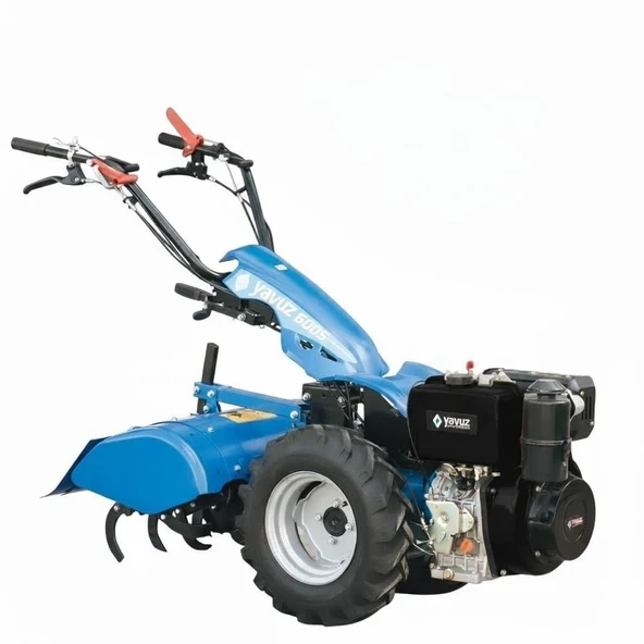 Yavuz Y600S Arkadan Frezeli Marşlı Dizel Çapa Makinası 10 Hp 3 İleri 2 Geri ürün görseli 1