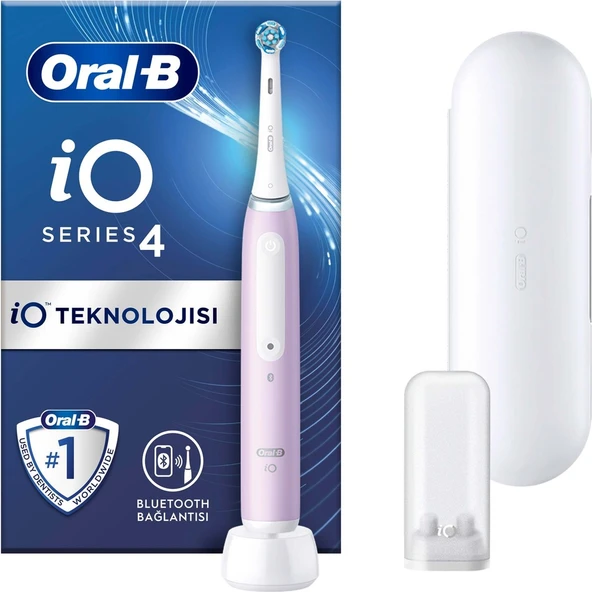 iO 4 Şarjlı Diş Fırçası - Eflatun ürün görseli 1