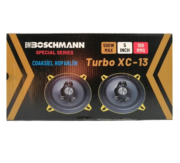 PTTAVM: Boschmann Turbo XC-13 Koaksiyel Hoparlör Tweeterlı Özel