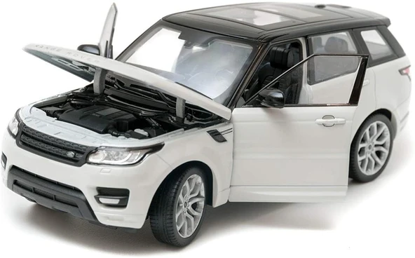 Welly Range Rover Sport Beyaz 1:24 Model Araba - Resim 2