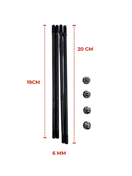 CUB 100-110 SİLİNDİR SAPLAMA 4 LÜ 6 MM ürün görseli 1