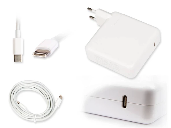 Apple MacBook Pro 13" A2159 - 2019 Type-C Usb-C Adaptör Şarj Cihazı ürün görseli 1