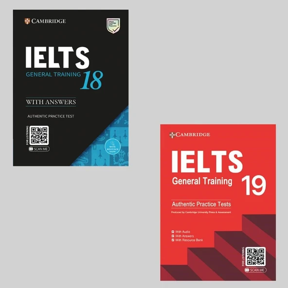 Cambridge English IELTS General Training 18 - 19 with Audios ürün görseli 1