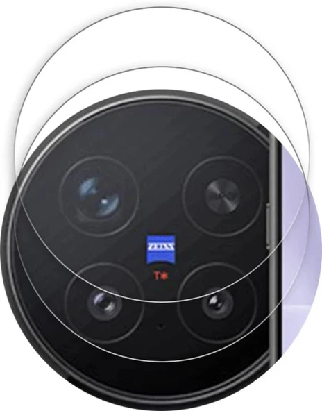 Vivo X300 5G Esnek Nano Kamera Lens Koruyucu (2 Adet) ürün görseli 1