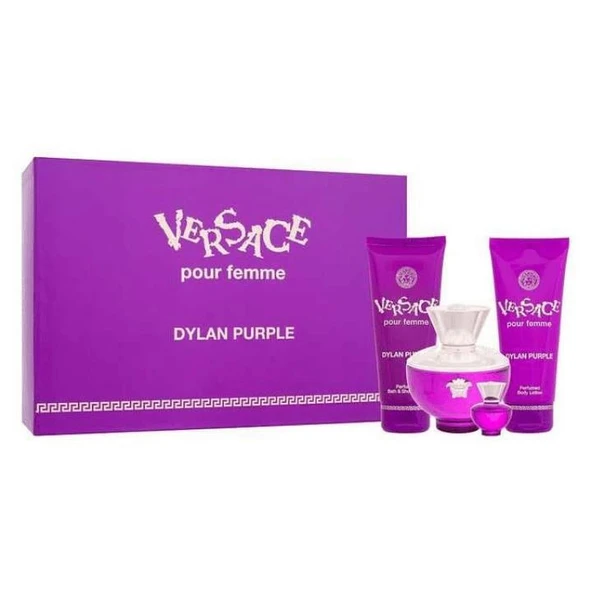 Versace Dylan Purple Pour Femme 100ml EDP Set ürün görseli 1