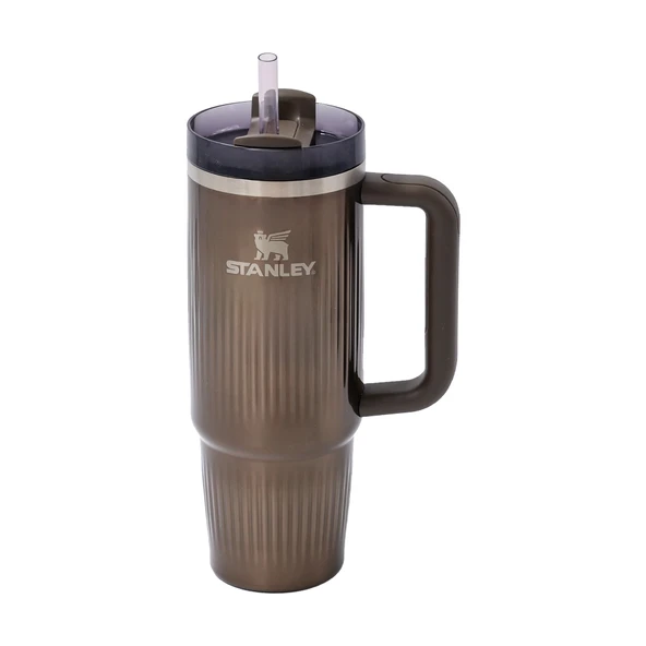 Stanley Quencher H2.0 Fluted Termos 0,88 L Kahverengi ürün görseli 1
