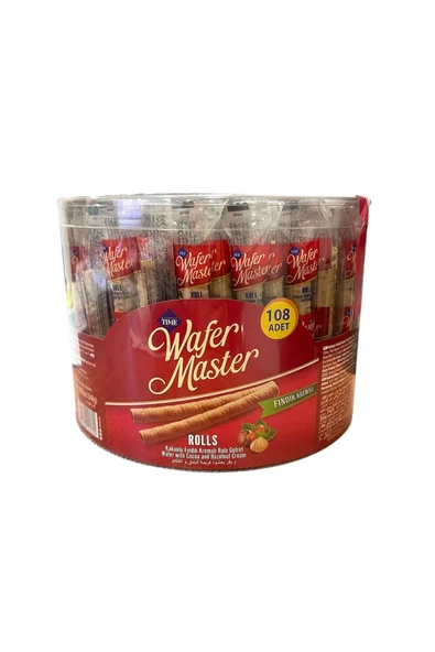 Rollstick Fındık Kremalı Rulo Gofret 108x6g ürün görseli 1