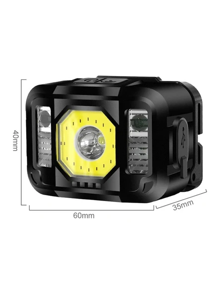 Watton WT-024 Sensörlü Pratik Sinyalli Kafa Lambası - Resim 2