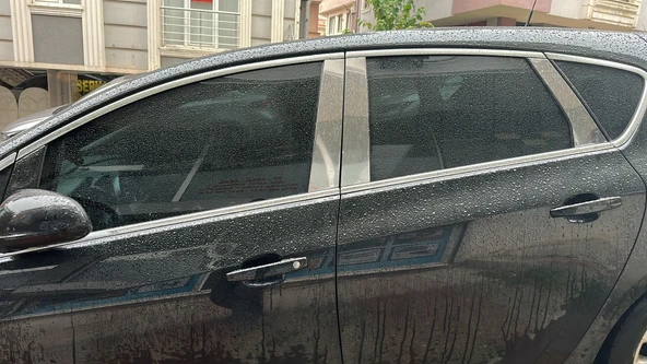 Opel Astra j Sedan-HB Uyumlu 2009-2020 Krom Cam Direği 6 Parça Paslanmaz Çelik Astra J ürün görseli 1