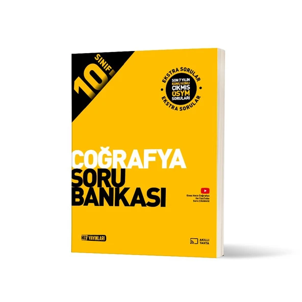 Hız 10. Sınıf Coğrafya Soru Bankası ürün görseli 1