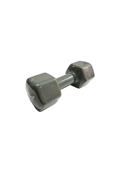 Avessa 9 Kg Vinly Kaplama PVC Koyu Gri Dambıl ürün görseli 1