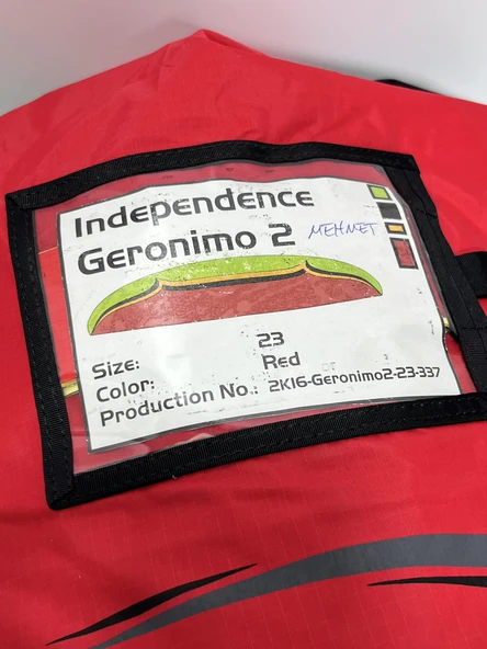Independence Geronimo 2 Yamaç Paraşütü Red - Resim 2