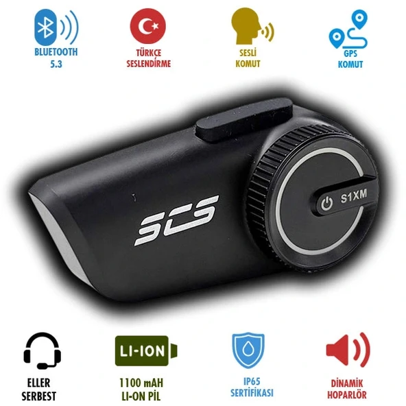 SCS S1XM BLUETOOTH KULAKLIK - Resim 2