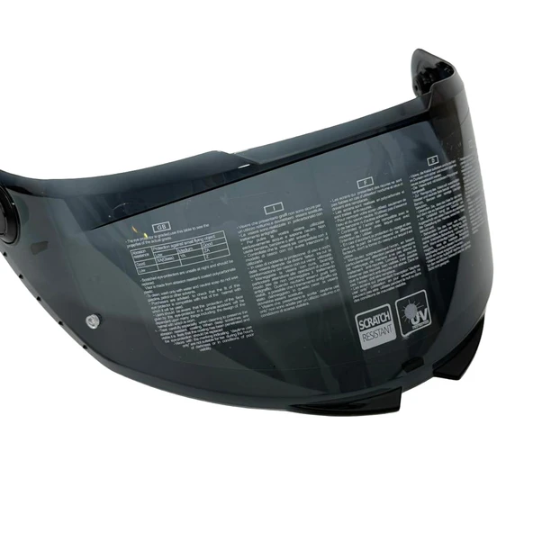 MT Thunder 4 Kask Vizörü Siyah ürün görseli 1