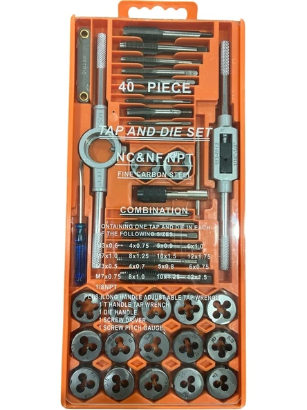 PTTAVM: BOSS KILAVUZ PAFTA SETİ 40 PARÇA (BOSS-80474)