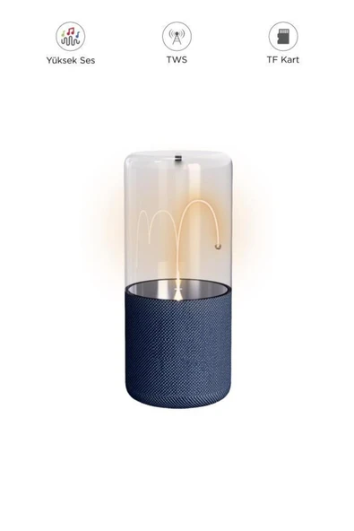 D40 TWS Manyetik Bükülebilir Işık 5.3 Bluetooth Hoparlör Speaker ürün görseli 1