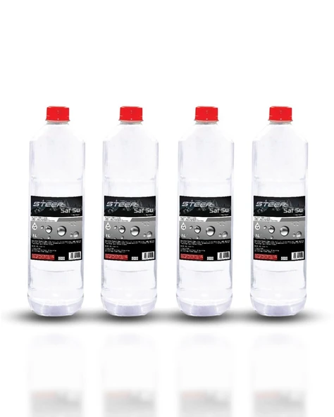 STEEP Pure Water Saf Su PH 7.5 1 Lt 4 Adet ürün görseli 1