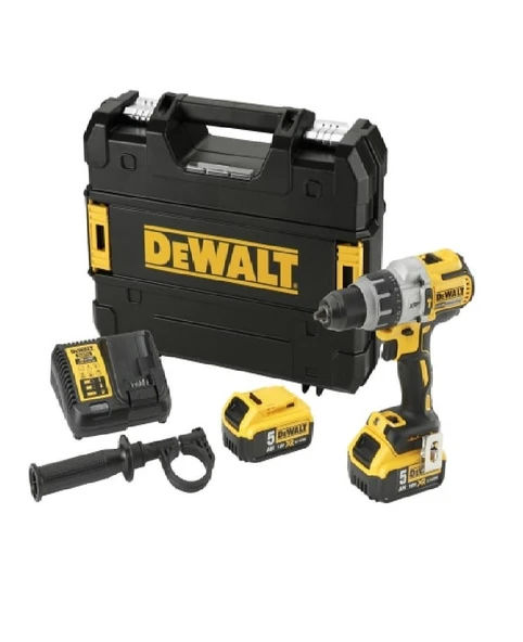 DEWALT DCD996P2 18V 5.0AH LI-ION KÖMÜRSÜZ ÇİFT AKÜLÜ DARBELİ MATKAP ürün görseli 1