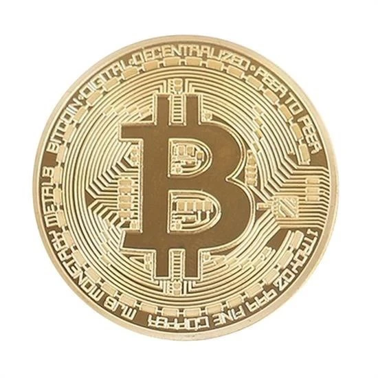 OLLEVRA Bitcoin Madeni Hatıra Hediye Sikke ürün görseli 1