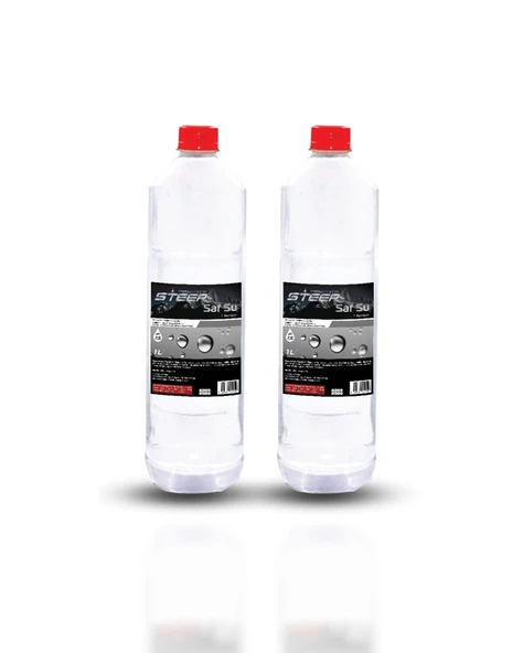 STEEP Pure Water Saf Su PH 7.5 1 Lt 2 Adet ürün görseli 1