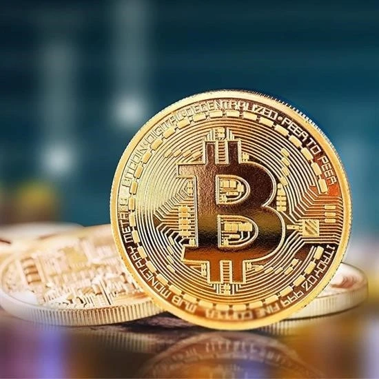 OLLEVRA Bitcoin Madeni Hatıra Hediye Sikke - Resim 7
