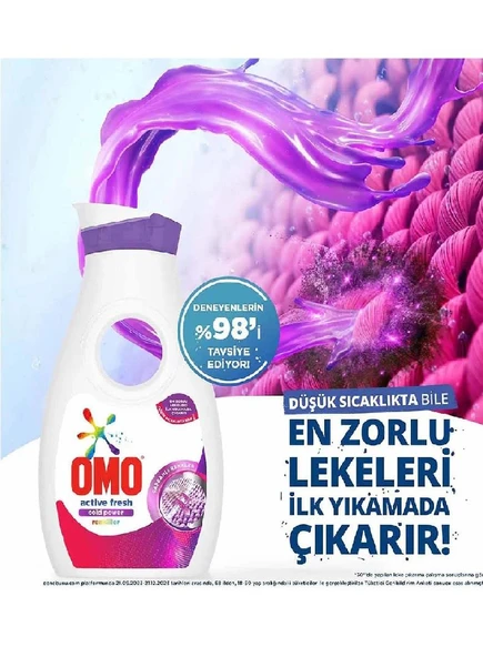 OMO MATİK SIVI ÇAMAŞIR DETERJANI 910 ML ürün görseli 1