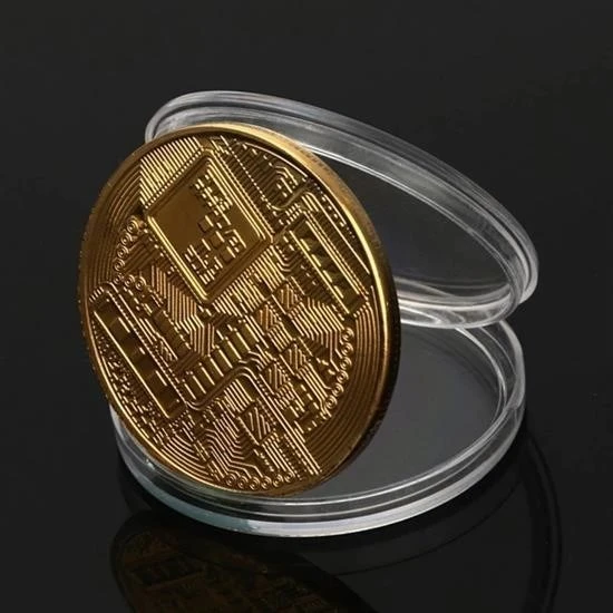 OLLEVRA Bitcoin Madeni Hatıra Hediye Sikke - Resim 4