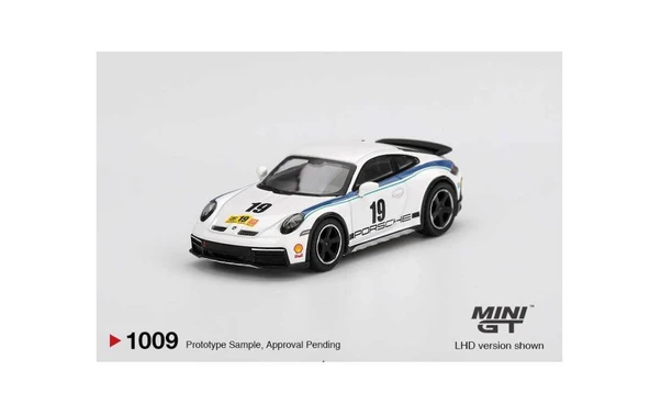 Mini GT 1009 Porsche 911 Dakar Rally 1974 1/64 Model Araba ürün görseli 1