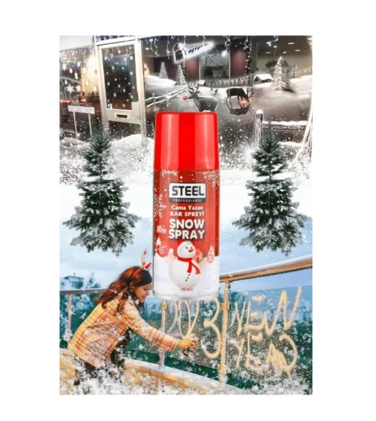 Steel Kar Spreyi Cama Yazan Kalıcı 150Ml - 1 adet ürün görseli 1