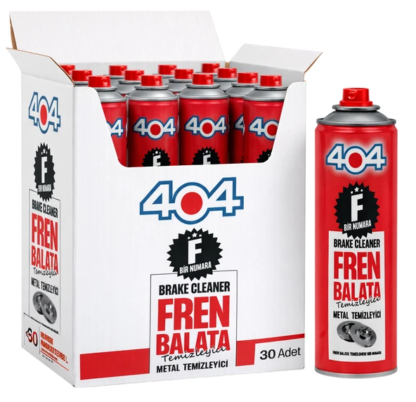 404 F1 Fren Balata Temizleyici 500 ML - 30 Adet - Koli Fiyatı ürün görseli 1